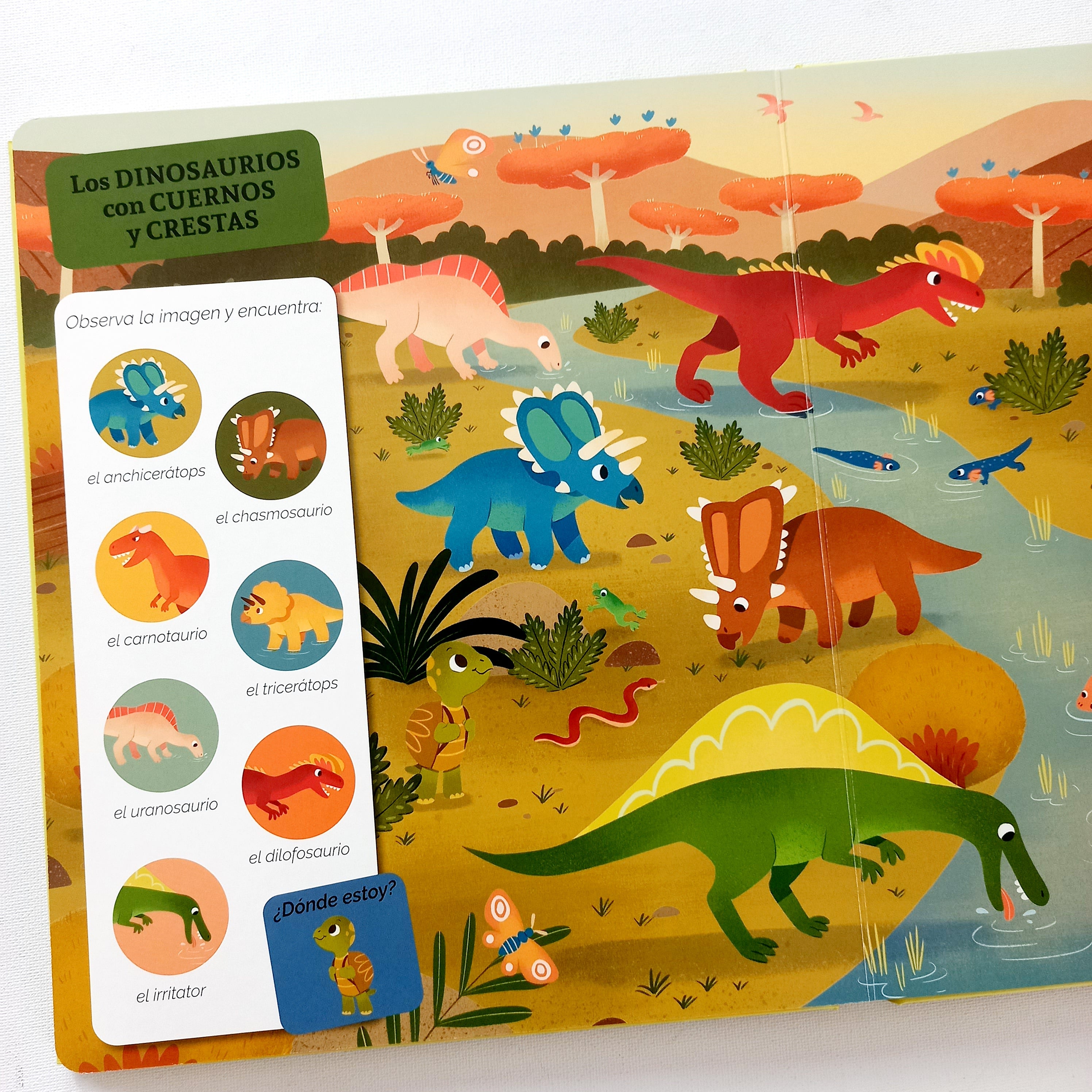 Busca y encuentra para los más pequeños. Los dinosaurios Busca y encuentra para los más pequeños. Los dinosaurios